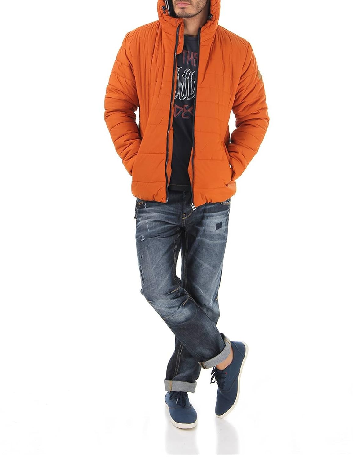 jack & jones men's boxy loose fit jeans
