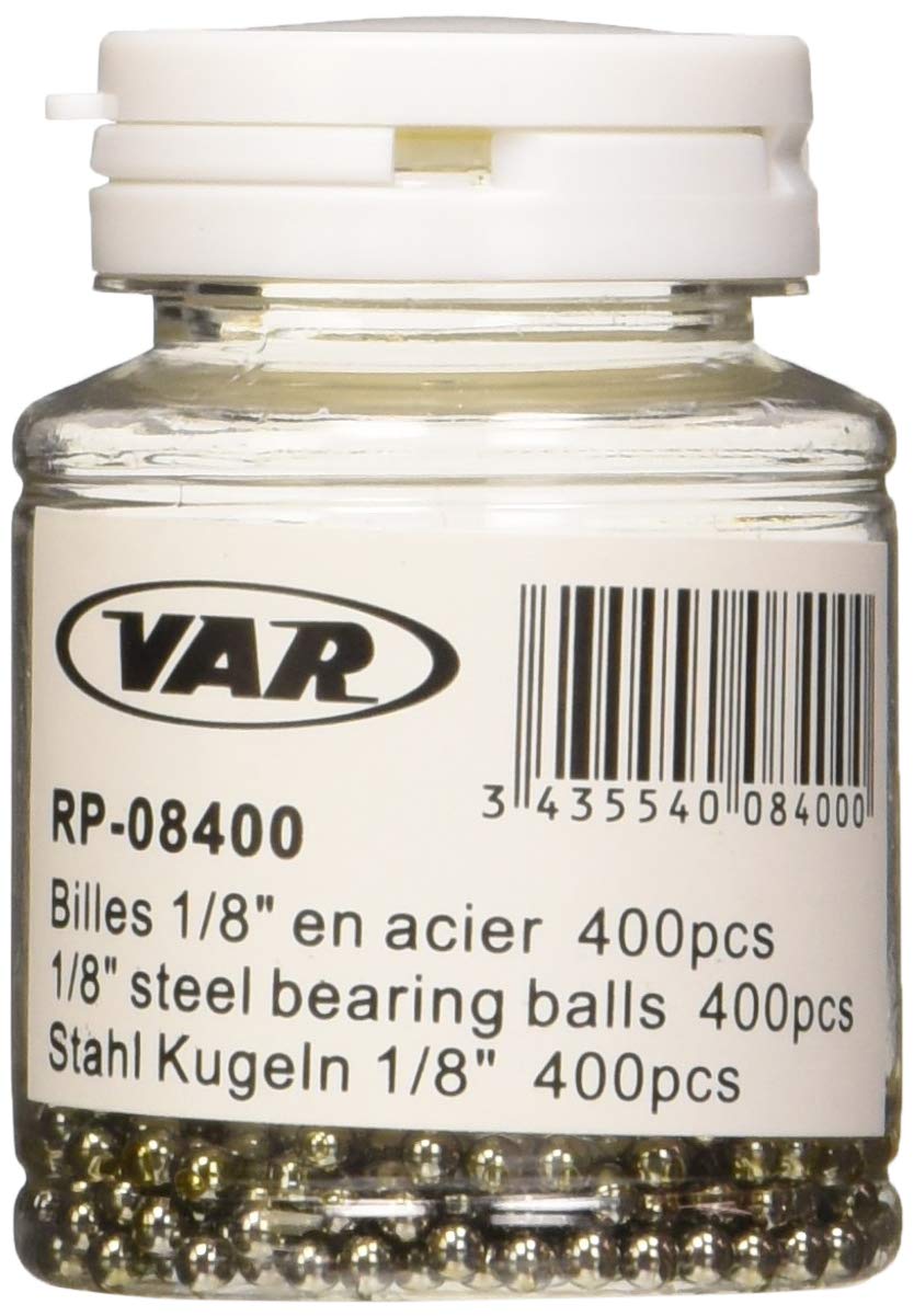 VAR Rolling Balls (400 Canister Cycling Unisex Adult, (Multicoloured), 1/8 Inch