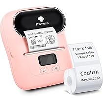 Amazon.com : Phomemo M110 Label Maker - Max Print Width 2 ...