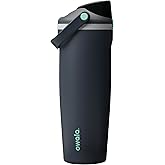 Owala FreeSip Sway Insulated Stainless Steel Water Bottle with Two-Way Spout, Built-In Straw and Bucket Handle, Made for Travel, School, and Sports, 30oz, BPA Free, Leak Proof, Foggy Tide
