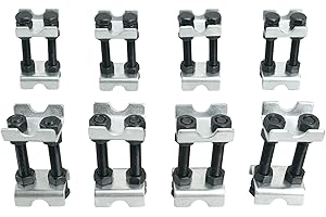 JOYOKYOPK 8pcs Mini Coil Spring Compressor Adjustable Struts Shocks Adjuster Tools