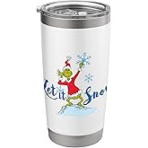 Dr. Seuss Grinch Let It Snow Stainless Steel Insulated Tumbler