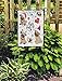 GROOTEY Welcome Garden Flag Home Yard Decorative 12X18 Inches Christmas Dogs Pugs Collection Inscription Holly Double Sided Seasonal Garden Flags Kids Christmas Flag