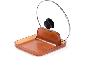 Li&Zhao Spoon Rest for Stove Top - Stove Spoon Holder for Kitchen Counter Pot Lid Holder Utensil Rest Cooking Spoon Holder