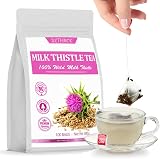 ULTHMOK Premium 100 Milk Thistle Tea Bags 100% Wild Milk Thistle Seeds