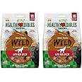 Nylabone Healthy Edibles Wild Natural Long-Lasting Bison Flavor Bone Chew Treats for Dogs, Small (16 Count) (Pack of 2)