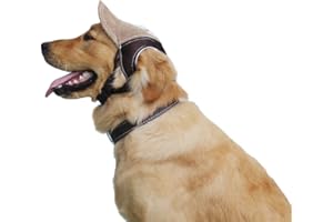 PETALL Pet Dog Baseball Cap Sport Cap Hat - Outdoor Hat Sun Protection Summer Cap for Small Medium Large Dog (Large Cap, Brown)