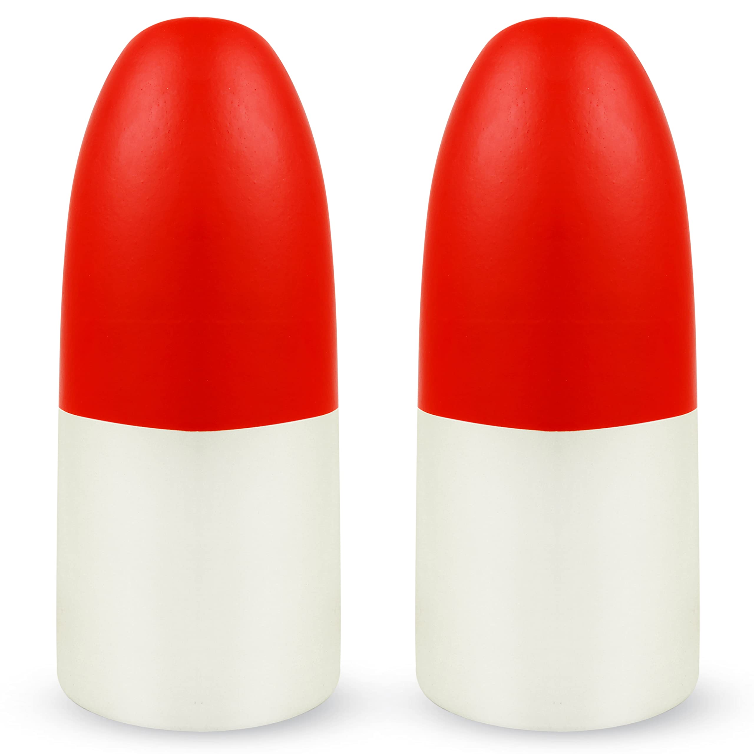 Photo 1 of SILANON Crab Trap Floats Buoy, Crab Pot Buoy Shrimp Trap Float Kayak Stabilizer Fishing Marker Buoys 5x11 6x14 7x14 inch Red/White