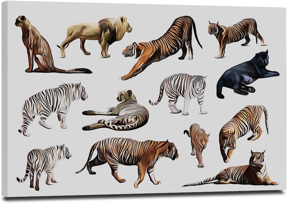 Safari Decor Pictures - Impresión artística para pared, 40,6 x 30,5 cm