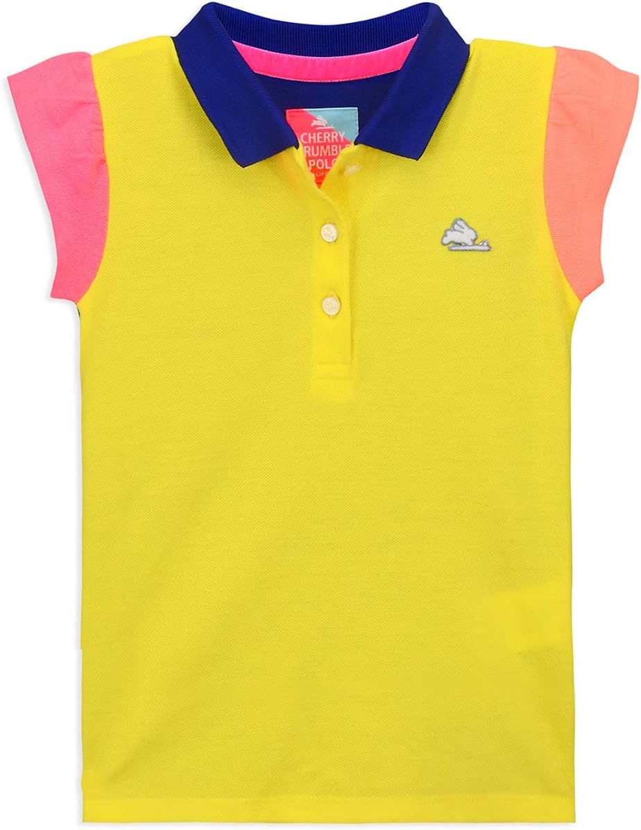 Cherry Crumble California Baby Girl Casual Polo T-Shirt