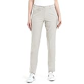 Lesmart Womens Pants Golf Stretch Lightweight Breathable Quick Dry Work Ladies Golf Pants with Pockets