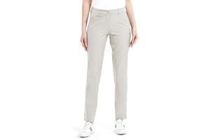 Lesmart Womens Pants Golf Stretch Lightweight Breathable Quick Dry Work Ladies Golf Pants with Pockets