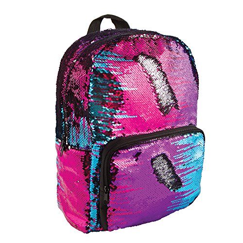 Multi-Color / Silver - Magic Sequin Backpack
