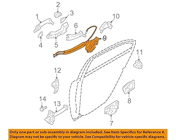 Amazon Com Genuine Hyundai 81420 3k500 Door Latch Assembly