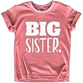 Big Sister Shirt Big Sister Announcement Toddler Shirts Promoted to Girls Outfit