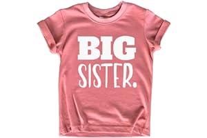 UNORDINARY TODDLER Big Sister Shirt Big Sister Announcement Toddler Shirts Promoted to Girls Outfit