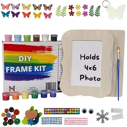 Heritage Hue Picture Frame Craft Kit for Kids Decorate Your