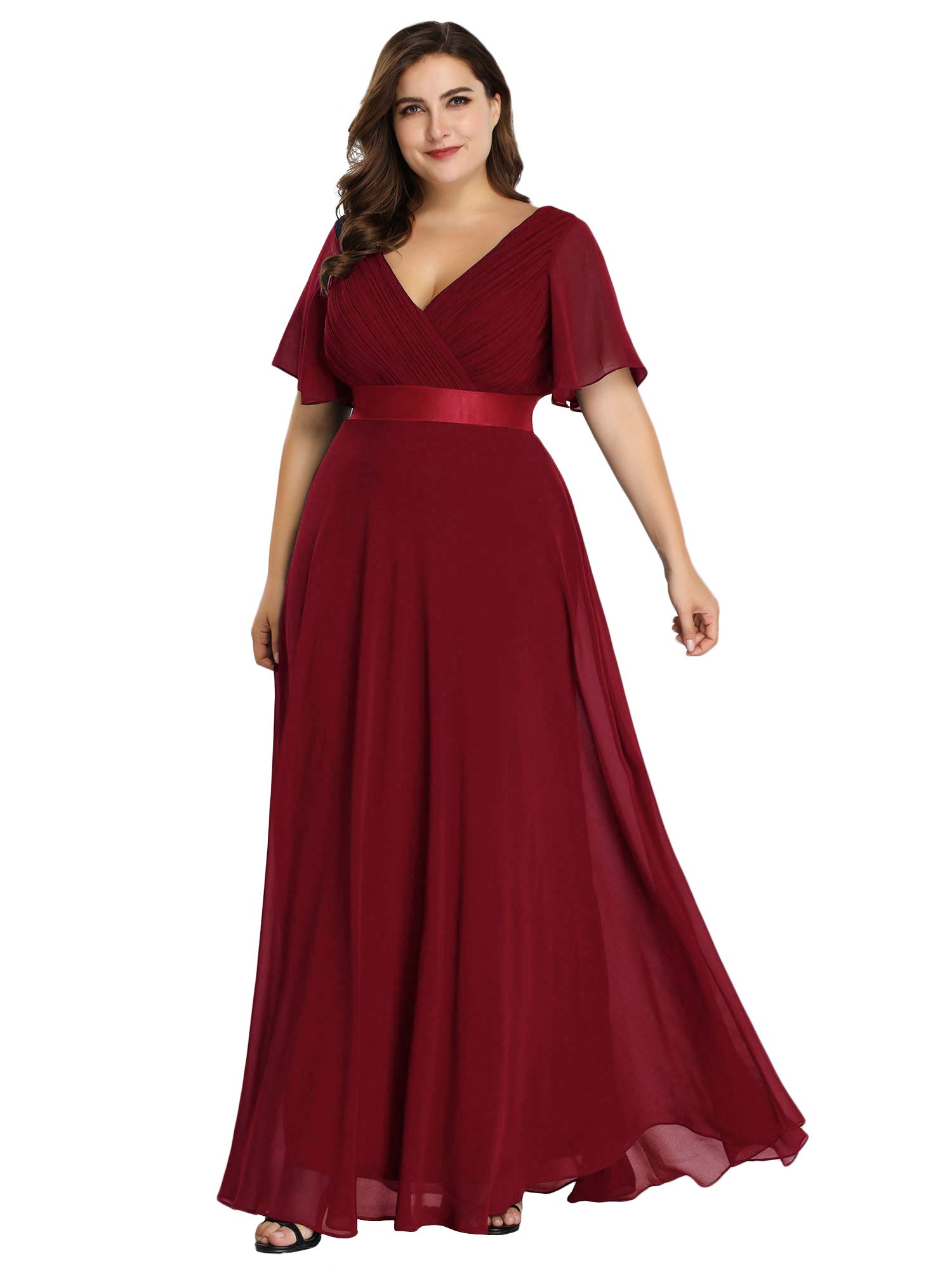 Alisapan-Womens-A-Line-Bridesmaid-Dress-Plus-Size-Formal-Evening-Dresses-Burgundy-US20