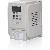 Wisoqu VFD Variable Frequency Drive,Single‑Phase 110V Input 3‑Phase 220V Output Variable Frequency Inverter, Motor Speed Controller,220V 1500W AT5‑1500X, Default