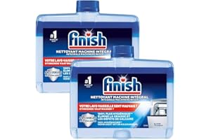 Finish Dishwasher Cleaner Dual Action Twin Pack (2 x 250ml)