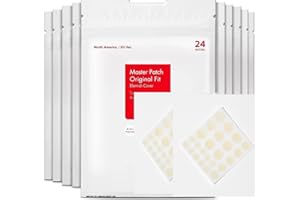 Master Patch Original Fit_Blemish cover 2 Pack 48 Patches (Three different sizes 1 + 1(Korean Cosmetics) 48patches (18 Large 