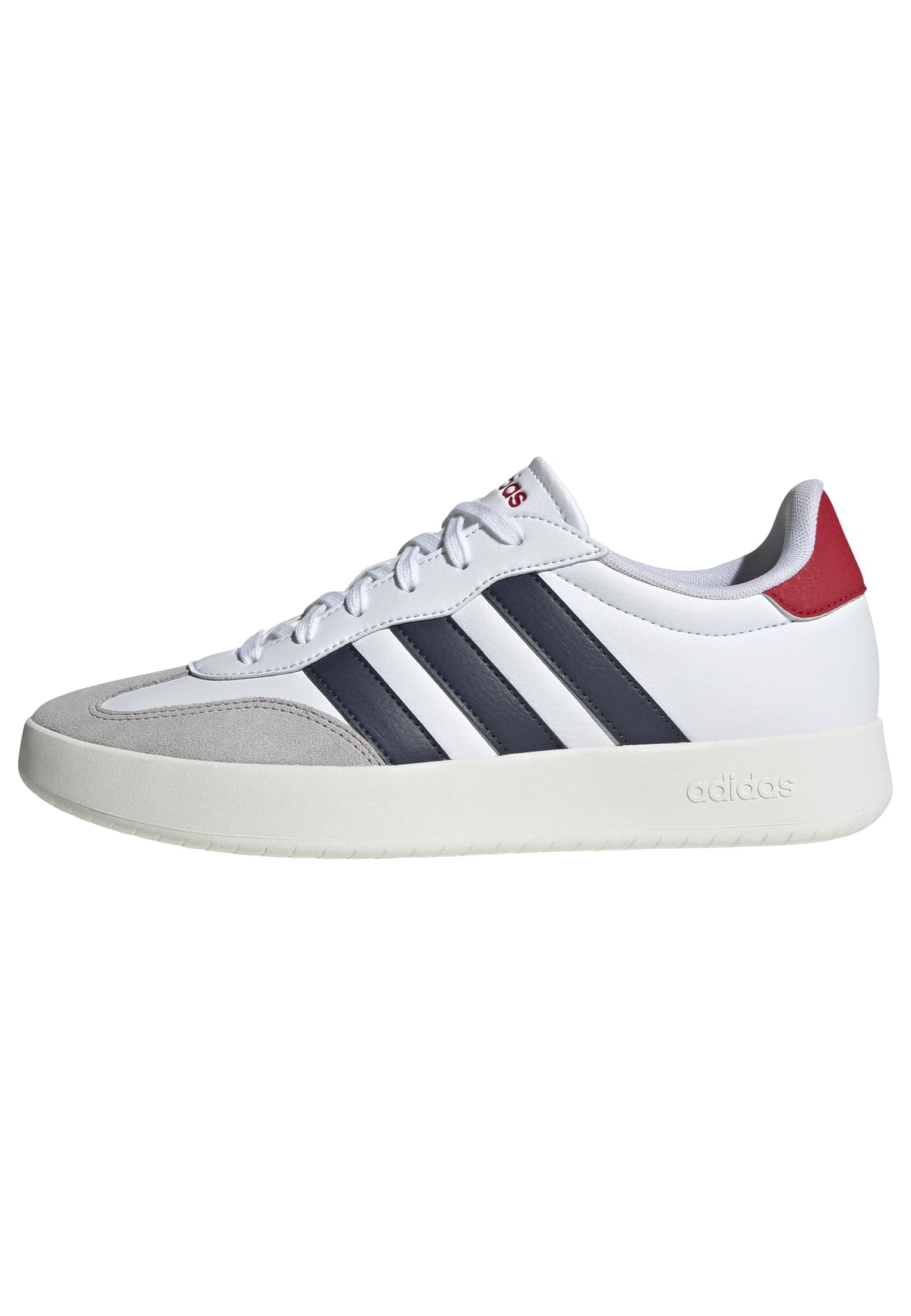 Adidas Mens Barreda Sportswear, White/Shadow Navy/Better Scarlet, 5 Image