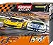Carrera GO!!! GT Contest 1:43 Scale Electric Powered Slot Car Race Track Set - Corvette vs Ferrari