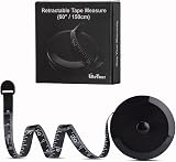 LiteTour Tape Measure for Body Dual Sided 150cm Retractable Tailor Measuring