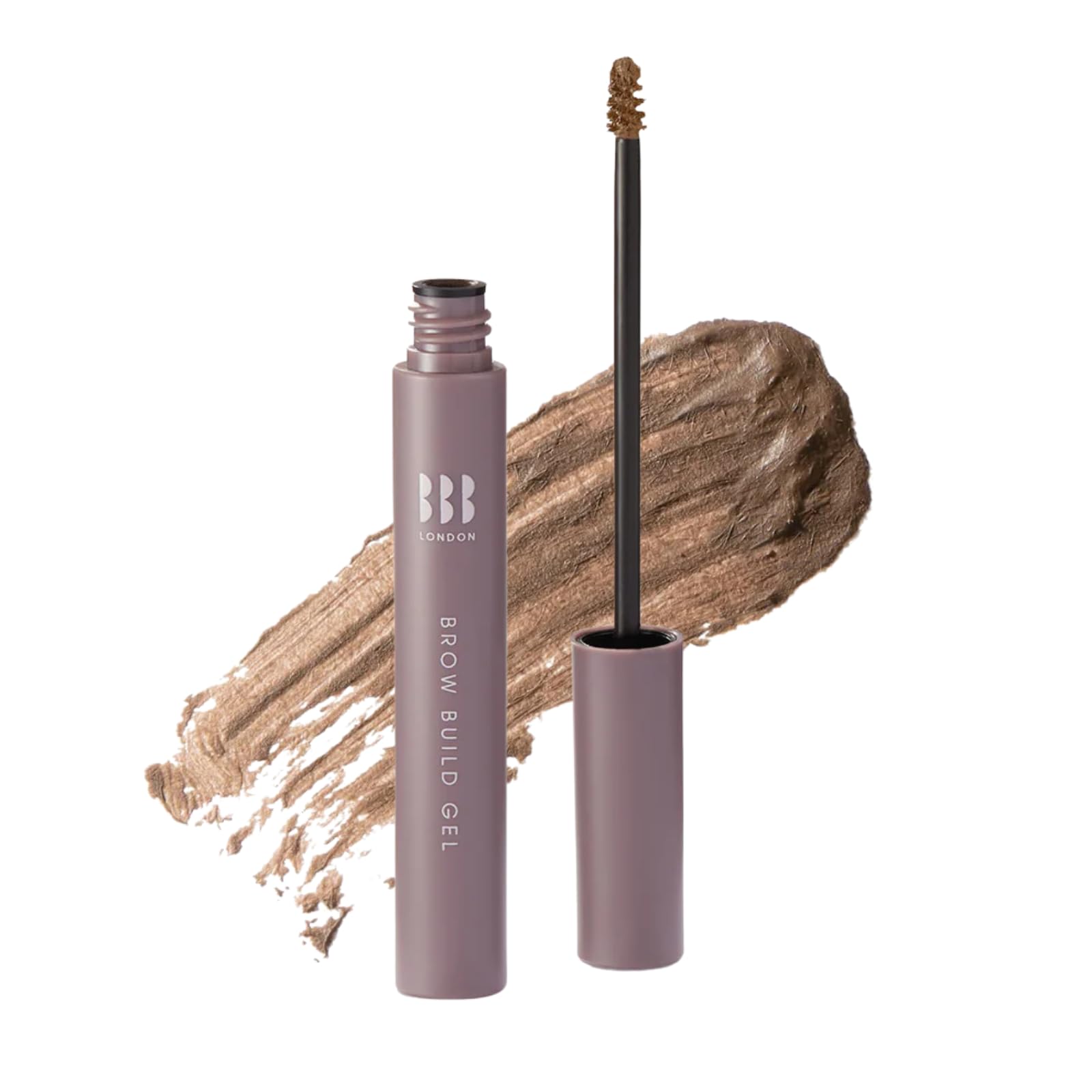 Photo 1 of BBB London Brow Build Gel Volumizing Eyebrow Gel | Thickening, Quick-Dry Brow Filler with Argan & Macadamia Oil for Thicker Brows | Soft-Matte Finish & Definition (Chai)