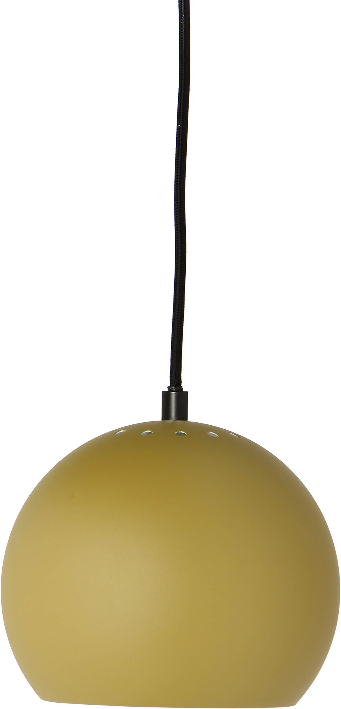 Ball Chandelier by Frandsen Olive Green Matt