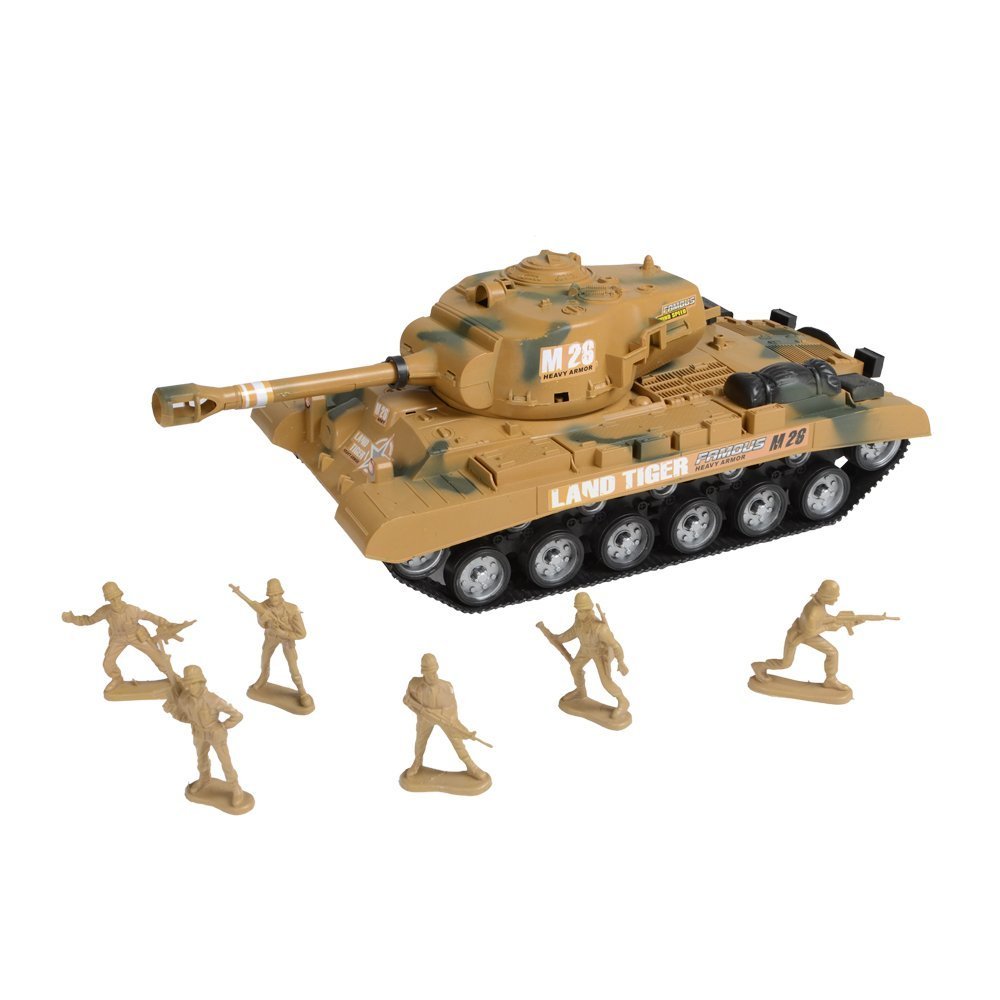 Toyland® "Combat Mission Boys Friction Powered Army Tank & Soldiers Military Playset