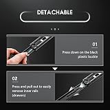 AOLISHENG 200mm Drawer Runners 45kg Side Mount Full Extension Ball Bearing Rails view 6