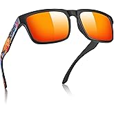 STGATN XL Big Head Sunglasses for Men - 155MM for Large Wide Heads Men's TR90 Ultralight Polarized UV400 Protection Glasses