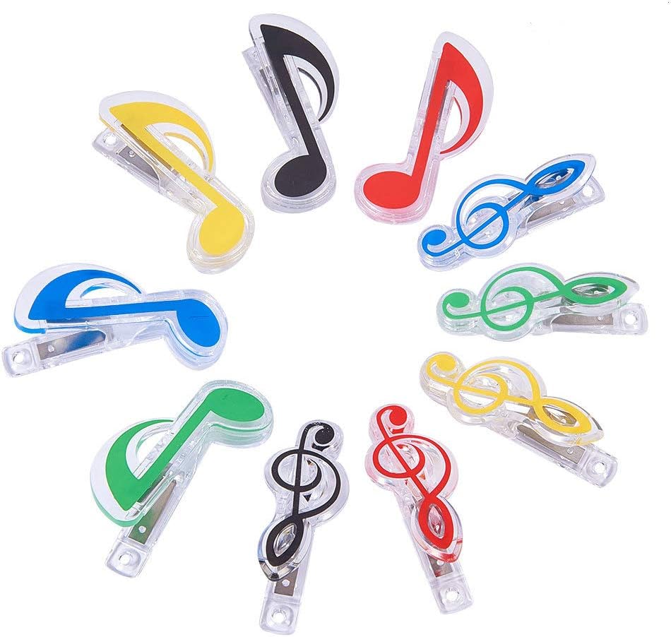 WANDIC Musical Note Clips