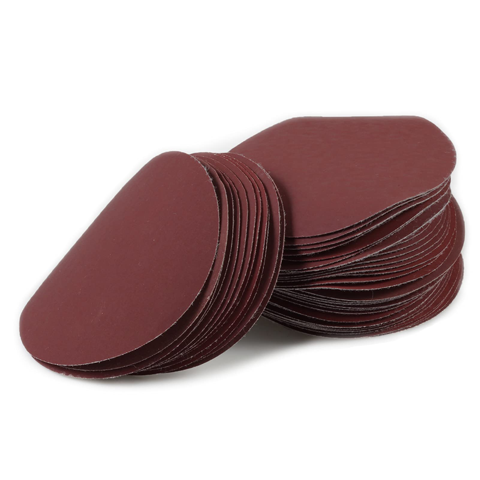 LEONTOOL 50 PCS 4 Inches Sanding Discs Hook and Loop 1500 Grit Sanding Pads for Orbital Sander Round Orbital Sandpaper No Hole