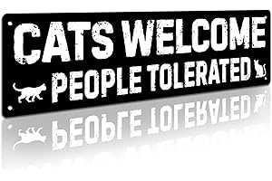 RASONUS Black Cat Gifts for Women People Who Love Cats Funny Wall Gothic Halloween Decor for Home, Cute Christmas Rustic Vintage Tin Sign for Orange Siamese Tuxedo Indoor Outdoor Farmhouse Decor