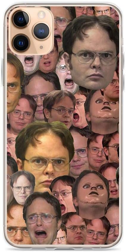 Amazon Com Horseshoe S Compatible With Iphone 11 Pro Max Case The Office Dwight Schrute Meme Faces Pure Clear Phone Cases Cover