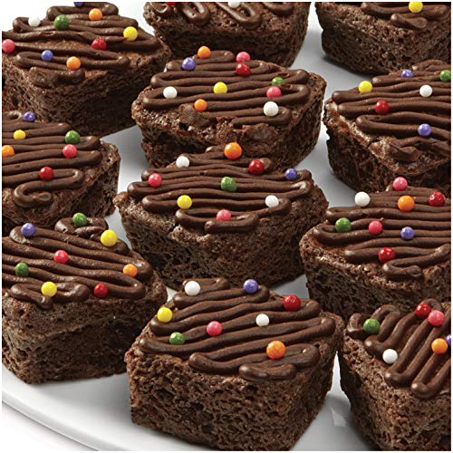 Wilton BiteSize Brownie Squares Silicone Mold, 24Cavity Pricepulse