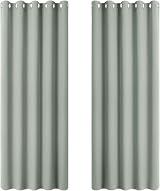 PONY DANCE Sage Green Thermal Blackout Curtains 2 Panels 66x72 Eyelet