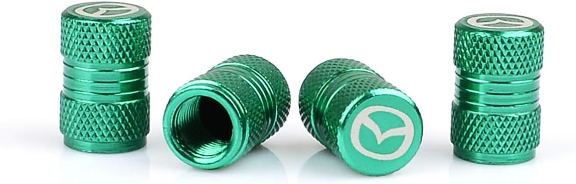 Car Tire Valve Stem Caps - Auto Wheel Tire Cover Bullet Valve Pressure Caps Dust Caps Universal for Cars Bike, SUV, Truck 4PCS