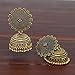 Jaipur Mart Oxidised Plated Jhumka Indian Unique Ethenic bollywood Earrings Jewellery
