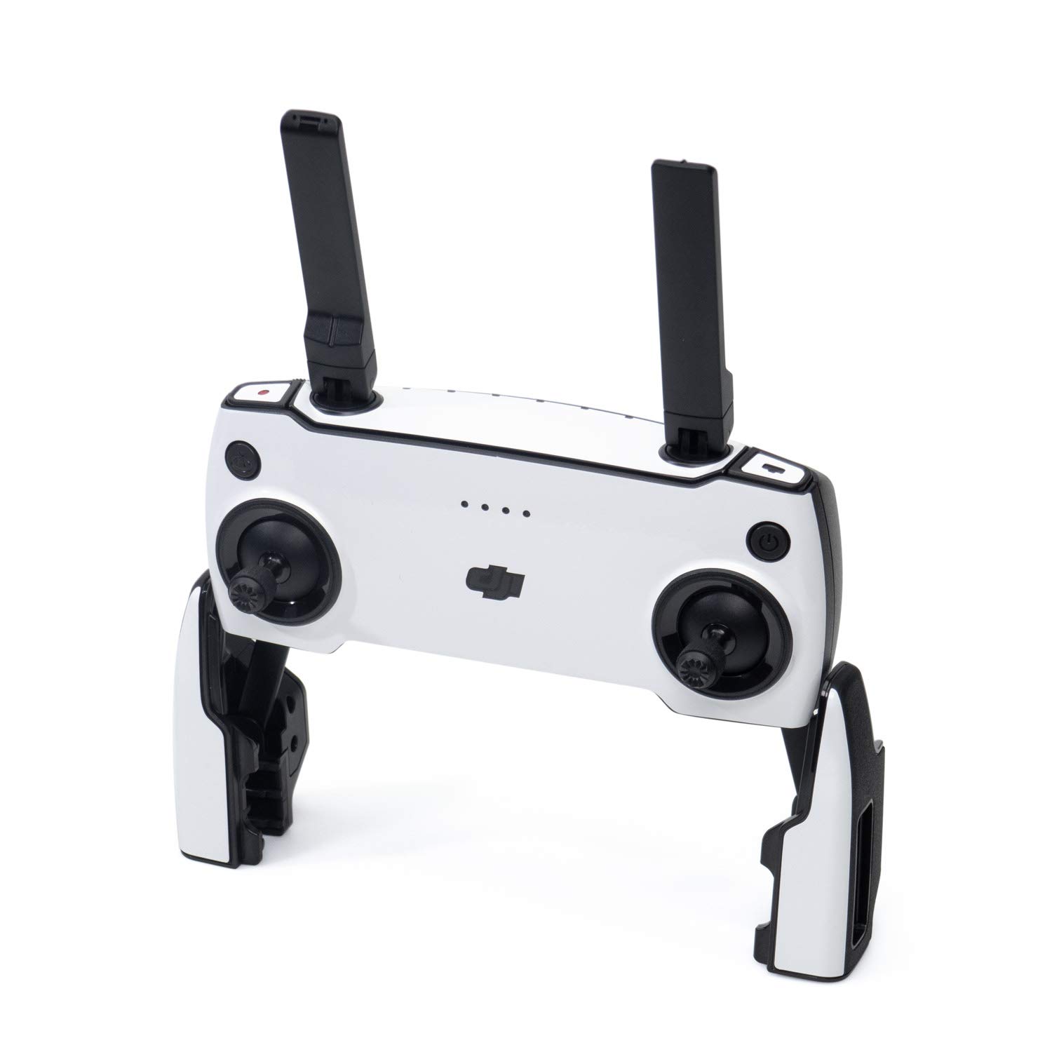 Wrapgrade Skin Sticker compatible with DJI Mavic Mini | Remote Controller (RACING WHITE)