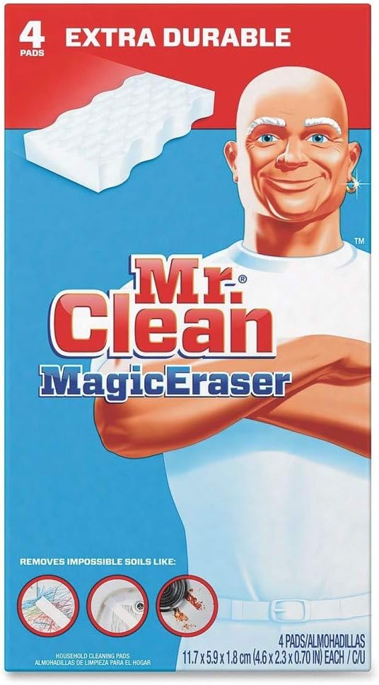 Mr. Clean Magic Eraser Extra Power Pads, Box of 4