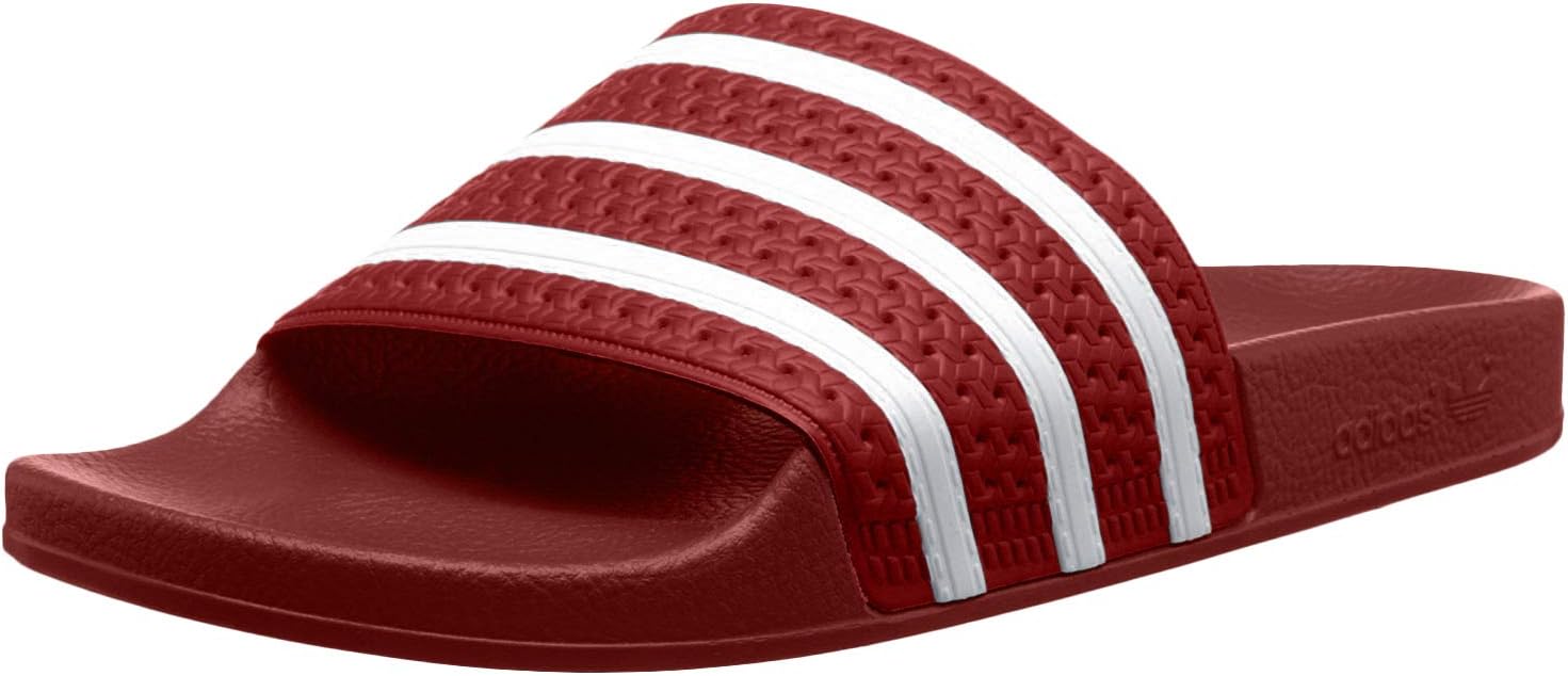 adidas adilette maroon