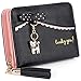 UTO Women's Wallet PU Leather Card Holder Organizer Girls Small Cute Coin Purse