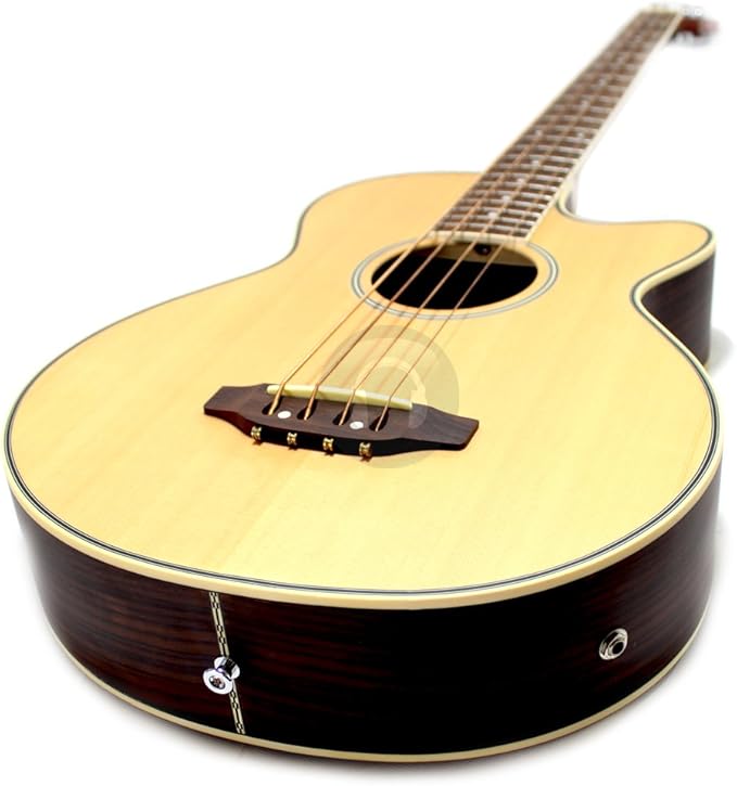 Indie Streamline Electro Unplugged Acoustic Bass Guitar Amazon.co.uk Electronics