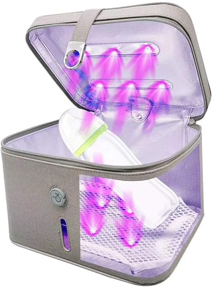 Amazon 紫外線除菌器 滅菌器 Uvライト 消毒バッグ 3分間快速除菌 ボックス携帯型 99 9 除菌 人気 大容量 おもちゃ 食器 メガネ キー 下着 歯ブラシ タオル 哺乳瓶など除菌する ワンボタン 携帯便利 家庭 ホテル 旅行 病院用 滅菌機 除菌機 Usb充電式 Beswill