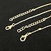 Wowanoo Multilayer Choker Necklace Set Double Layers Heart Chain Necklace for Women