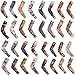 Unisex Fake Tattoo Arm Sleeve Cycling Sun Protective Uv Cover Arm Cooler (Pack of 8)
