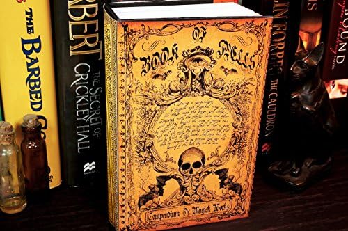 Harry Potter Book Safe Gift for Boyfriend Gifts for Women Gifts Husband Gift Book Box Hollow Book Wife Gifts Lock Box Gifts for Girlfriend Gifts Spell Book Personalized Gifts for Women Stash Box